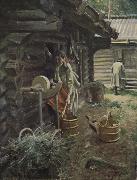 vattna hasten Anders Zorn